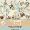 Pathway Trails  Kit – Complete Vintage Nature Journal Kit