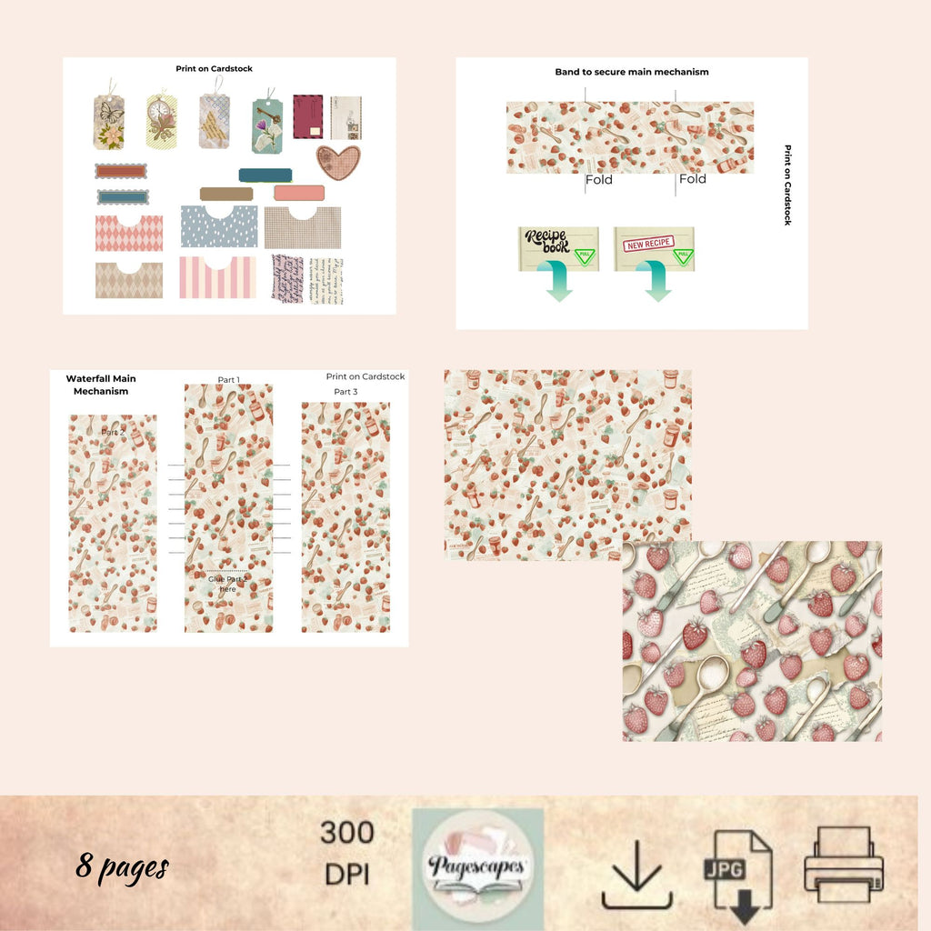 Strawberry Jam – Interactive Kitchen Folio Kit