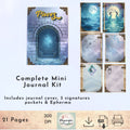Pisces Zodiac Mini Journal Kit